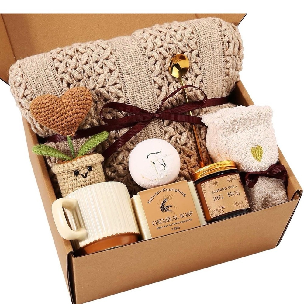 Get Well Soon Gift Baskets for Women Self Care Gifts, Spa Care Package